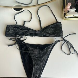Triangl Swimwear Black Bikini Set